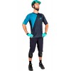 PIN IT Radtrikot kurzarm MTB/Freeride dark blue/teal