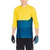 ESSENTIAL ENDURO 3/4 LIGHT Radtrikot kurzarm gelb/blau (sulphite multi yellow)