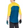 ESSENTIAL ENDURO 3/4 LIGHT Radtrikot kurzarm gelb/blau (sulphite multi yellow)