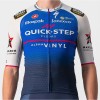 Quick Step-Alpha Vinyl 2022 CLIMBER'S 3.1 Radtrikot kurzarm (langer RV)-Radsport-Profi-Team