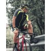 ATTACK Radtrikot kurzarm schwarz/neongelb