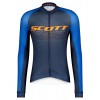RC PRO Radtrikot langarm blau/orange