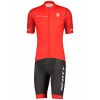 RC TEAM 10 Radtrikot kurzarm rot/weiß