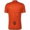 RC TEAM 20 Radtrikot kurzarm orange/schwarz