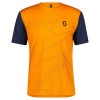 TRAIL FLOW MTB Trikot kurzarm orange/blau