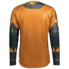 TRAIL STORM MTB Trikot langarm orange/grün