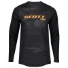 TRAIL TUNED Radtrikot MTB/Freeride langarm schwarz