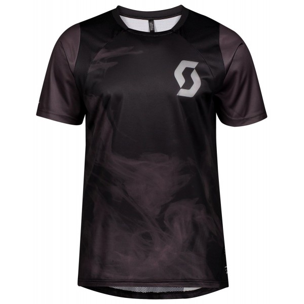 TRAIL VERTIC MTB Trikot kurzarm schwarz