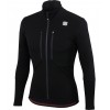 GTS SOFTSHELL Fahrrad Winterjacke schwarz