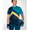 Singletrack Print Tee LTD Radtrikot kurzarm MTB/Freeride blau