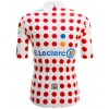 Tour de France 2023 gepunktetes Trikot (maillot pois, Bergtrikot) Radtrikot kurzarm