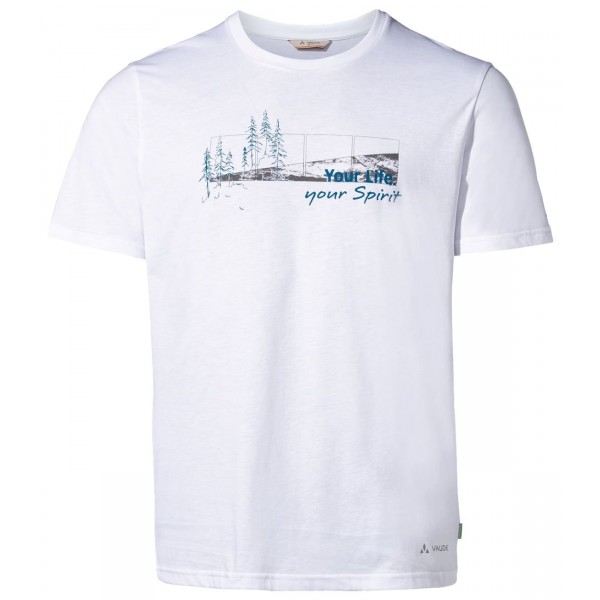 Men SPIRIT T-Shirt weiß