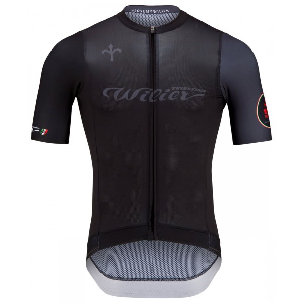 CYCLING CLUB Radtrikot kurzarm schwarz