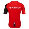 CYCLING CLUB Radtrikot kurzarm rot
