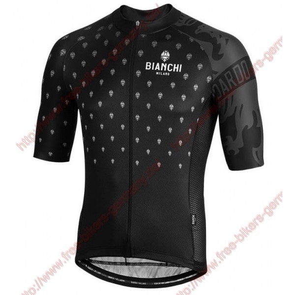 Profiteams BIANCHI MILANO Savignano Black Trikot Kurzarm Outlet