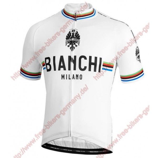 Profiteams BIANCHI MILANO New Pride white Trikot Kurzarm Outlet