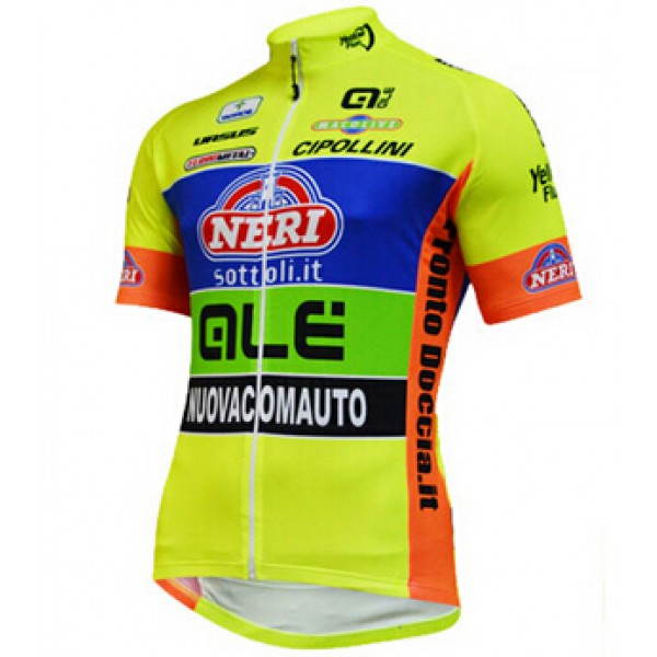 2015 ALE gelb Radtrikot Kurzarm