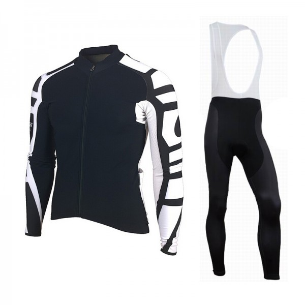 2015 Assos Fahrradbekleidung Radtrikot Satz Langarm und Lange Trägerhose