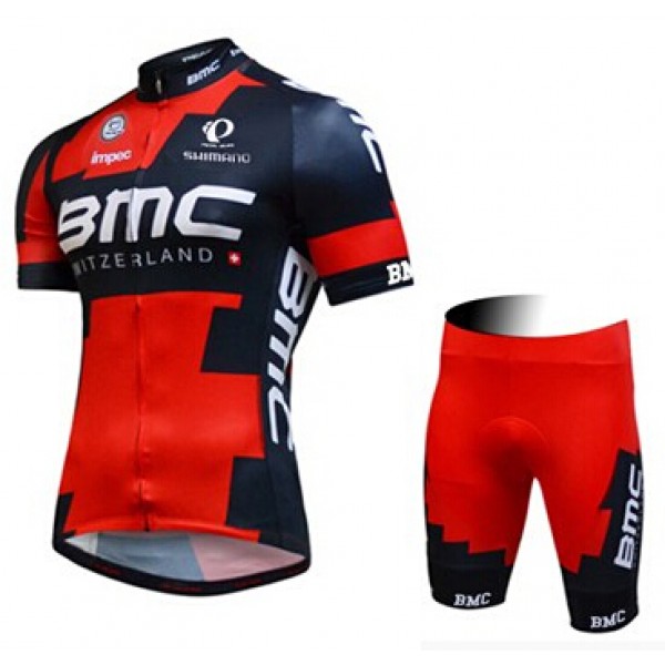 2015 BMC Radbekleidung Radtrikot Kurzarm und Fahrradhosen Kurz