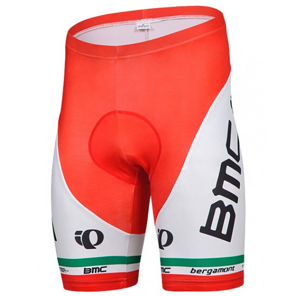 2015 BMC Kurz Radhose Rot und Grün