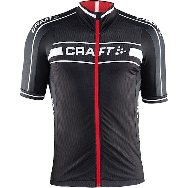Craft Bike Grand Tour Schwarz-Rot 2015 Radtrikot Kurzarm