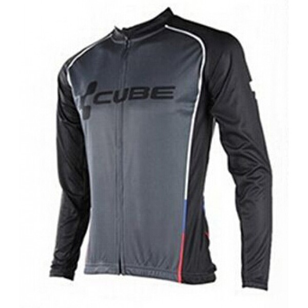 2015 Cube schwarz Fahrradtrikot Langarm