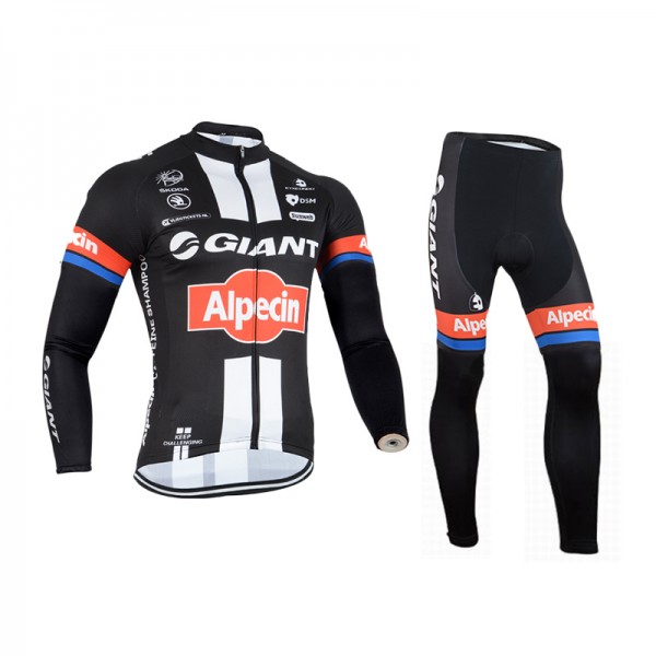 2015 Giant Fahrradbekleidung Radtrikot Satz Langarm und Lange Fahrradhose