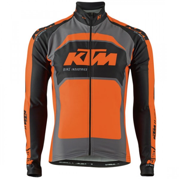 KTM Fahrradtrikot Langarm orange