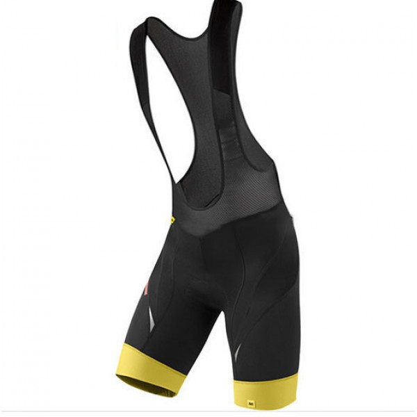 2015 MAVIC Kurz Trägerhose schwarz gelb