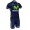 2015 Movistar Radbekleidung Radtrikot Kurzarm und Fahrradhosen Kurz