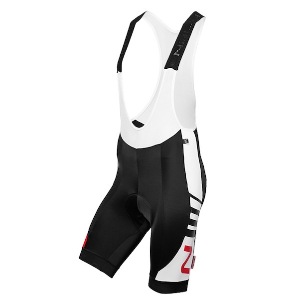 2015 Nalini Tescio Schwarz-Rot Kurz Trägerhose