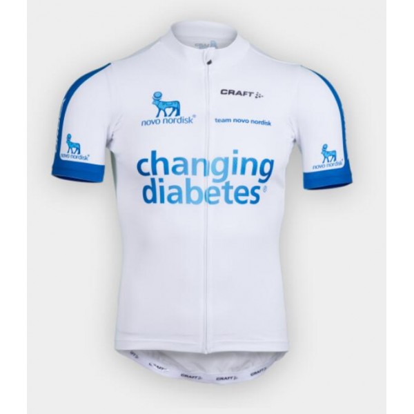 2015 Team Novo nordisk Radtrikot Kurzarm