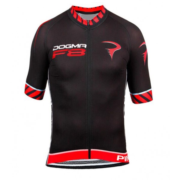 2015 Pinarello F8 Rote Radtrikot Kurzarm