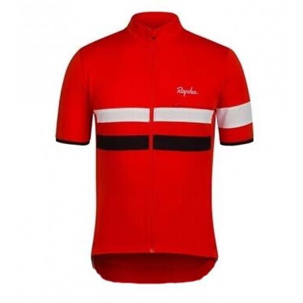 2015 Rapha Rote Radtrikot Kurzarm