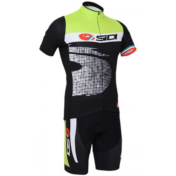 2015 SIDI Radbekleidung Radtrikot Kurzarm und Fahrradhosen Kurz