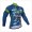 2015 Tinkoff Saxo Bank Camouflage Blau Fahrradtrikot Langarm Grün