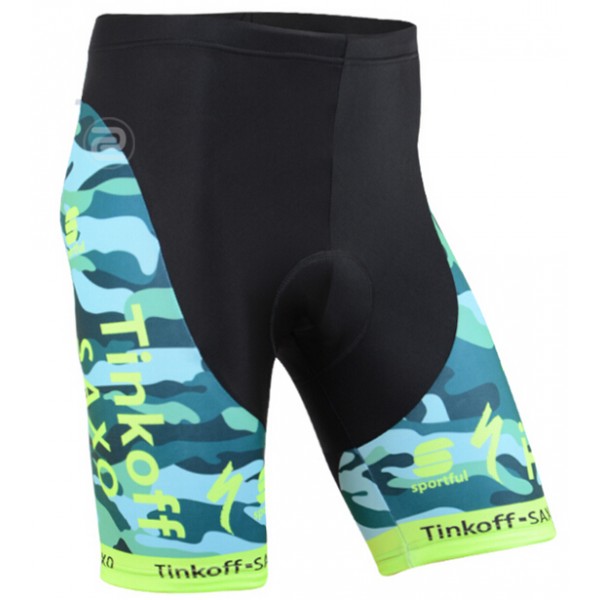 2015 Tinkoff Saxo Bank Camouflage Kurz Radhose
