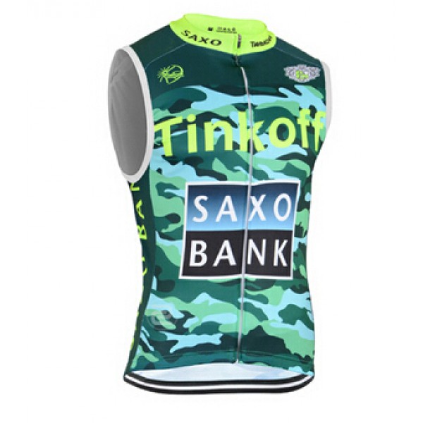 2015 Tinkoff Saxo Bank Camouflage ärmelloses Trikot