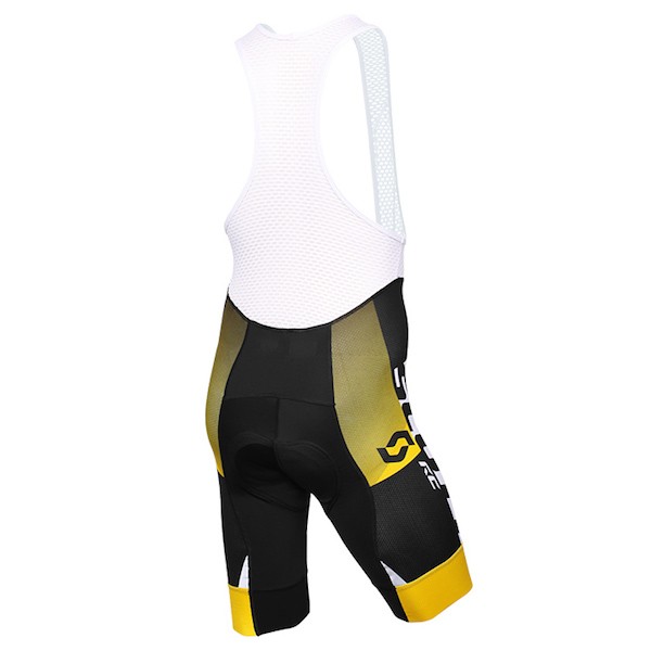 2015 Proteam Scott Schwarz-Gelb Kurz Trägerhose