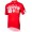 2015 Odlo Scott Swiss Rote Radtrikot Kurzarm
