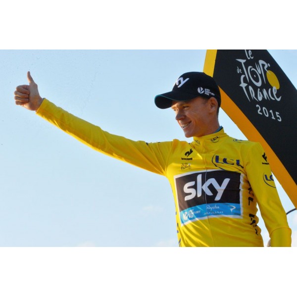 2015 Sky Fahrradtrikot Langarm