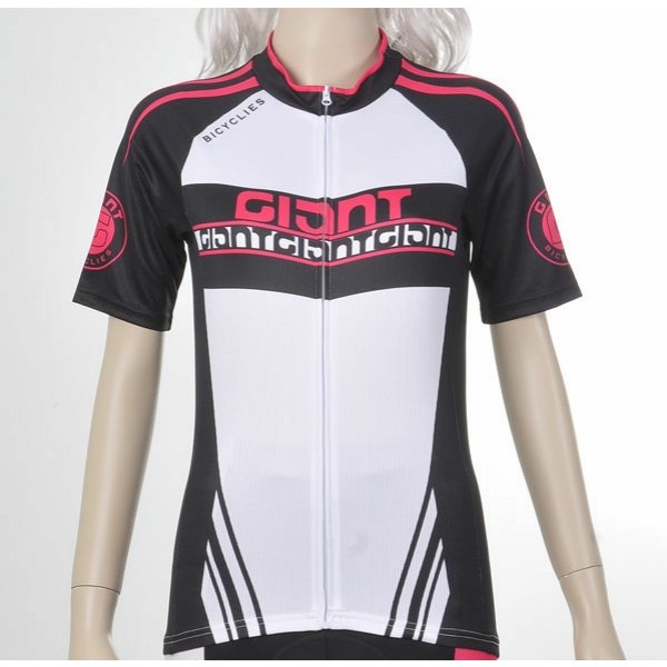 2012 Damen giant black white Fahrradtrikot Langarm