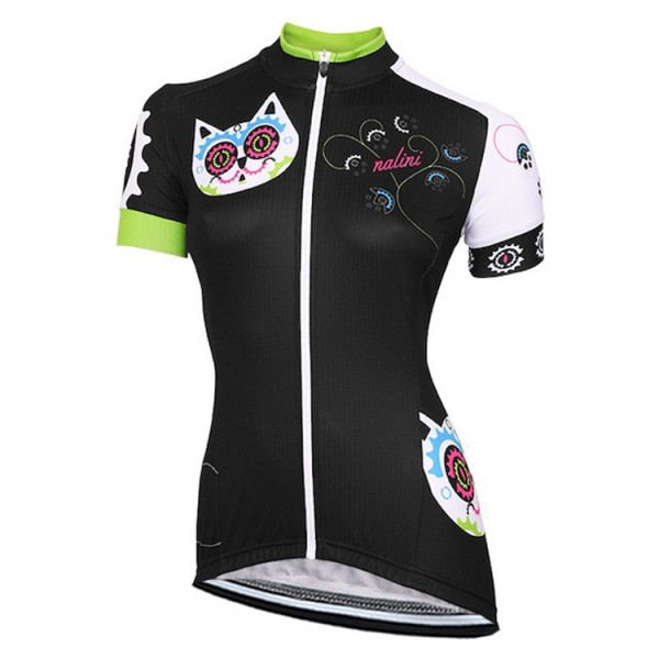 2015 Damen Nalini Cat color Damen Fahrradtrikot Langarm