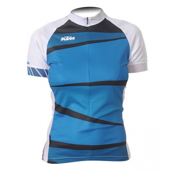 2015 KTM Damen blau Radtrikot Kurzarm