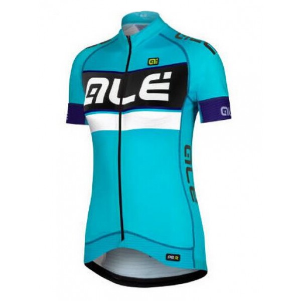 2015 ALE Damen blau Radtrikot Kurzarm