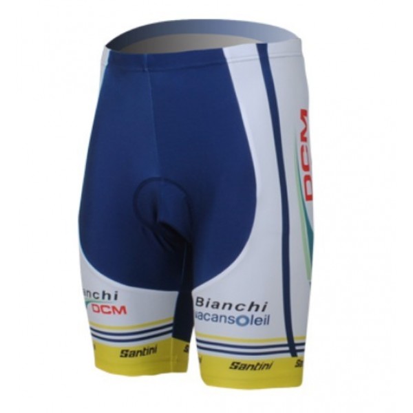 2013 Vacansoleil-DCM Pro Team Kurz Radhose Blau