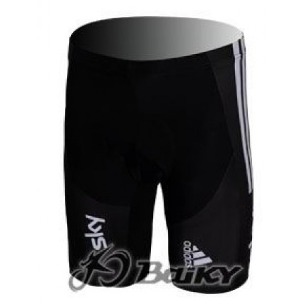 SKY Pro Team Kurz Radhose Schwarz Grün