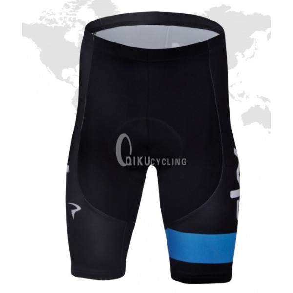 2013 Team Sky Kurz Radhose Schwarz