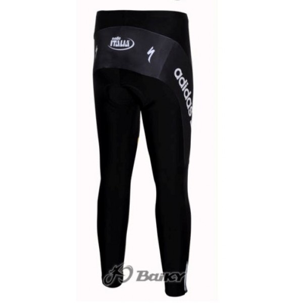 Specialized Livestrong Lang Radhose Weiß Schwarz Gelb