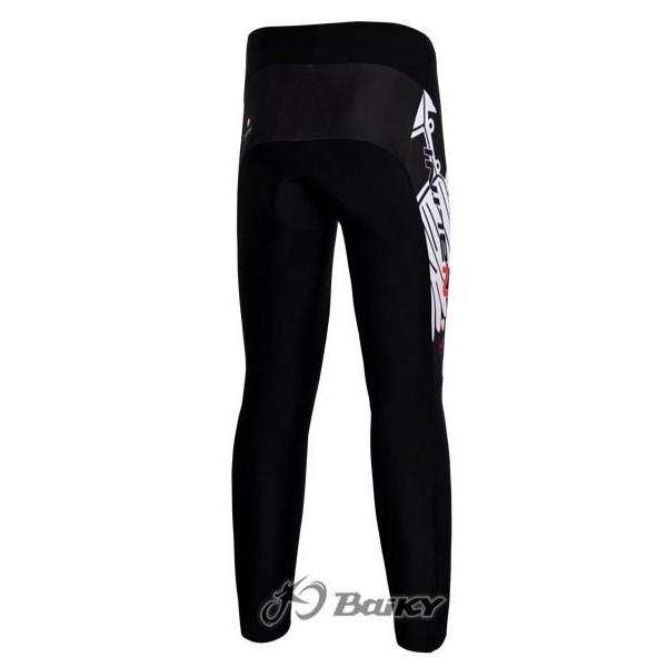 Nalini Pro Team Lang Radhose Weiß Schwarz